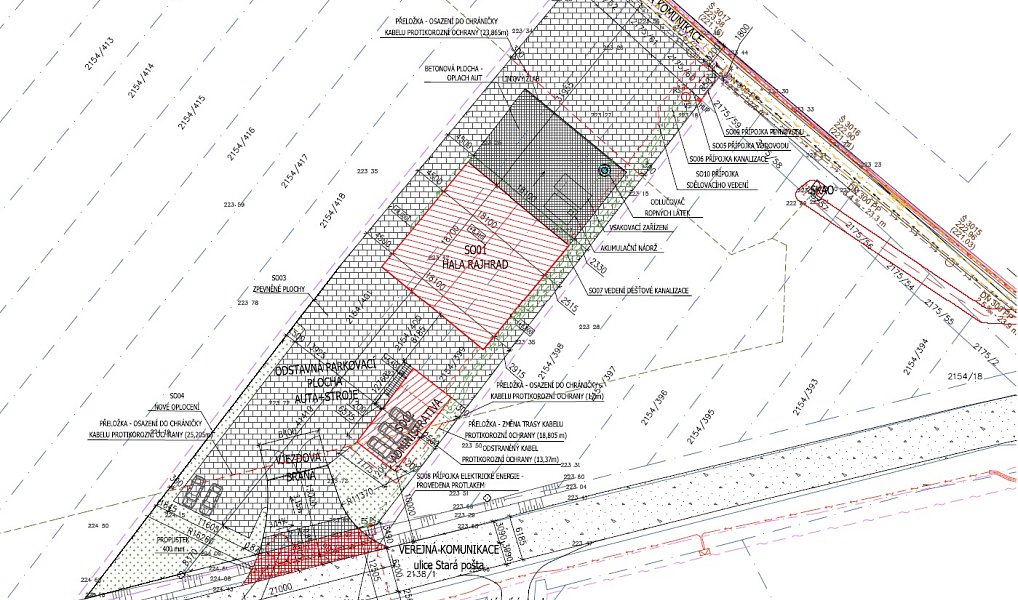Prodej stavebního pozemku 4 598 m², Rajhrad – náhled fotky 7