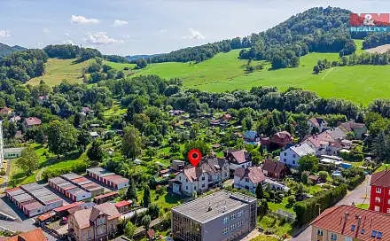 Prodej domu 180 m² s pozemkem 870 m², Zámecká, Česká Kamenice - Horní Kamenice, okres Děčín