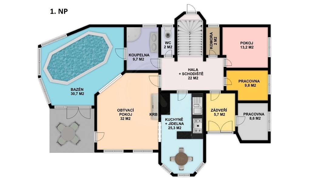 Prodej domu 340 m² s pozemkem 1 147 m², Tábor – náhled fotky 8