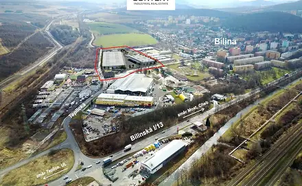 Pronájem výrobních prostor 3 000 m², Teplická, Bílina - Teplické Předměstí, okres Teplice