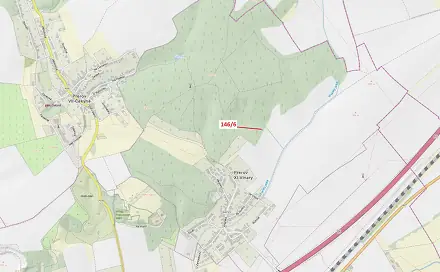 Dražba lesa 58 m², Sobíšky