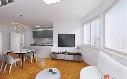Prodej bytu 3+kk 73 m², Heydukova, Praha 8 - Libeň