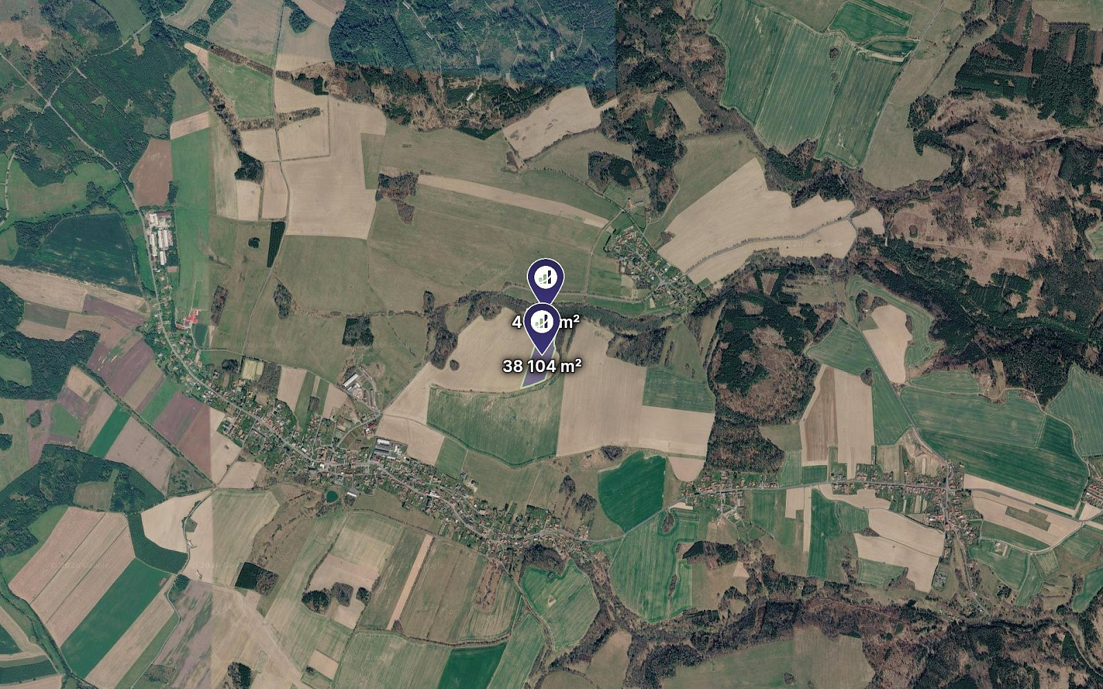 Prodej pole 1 761 m² – fotografie 2