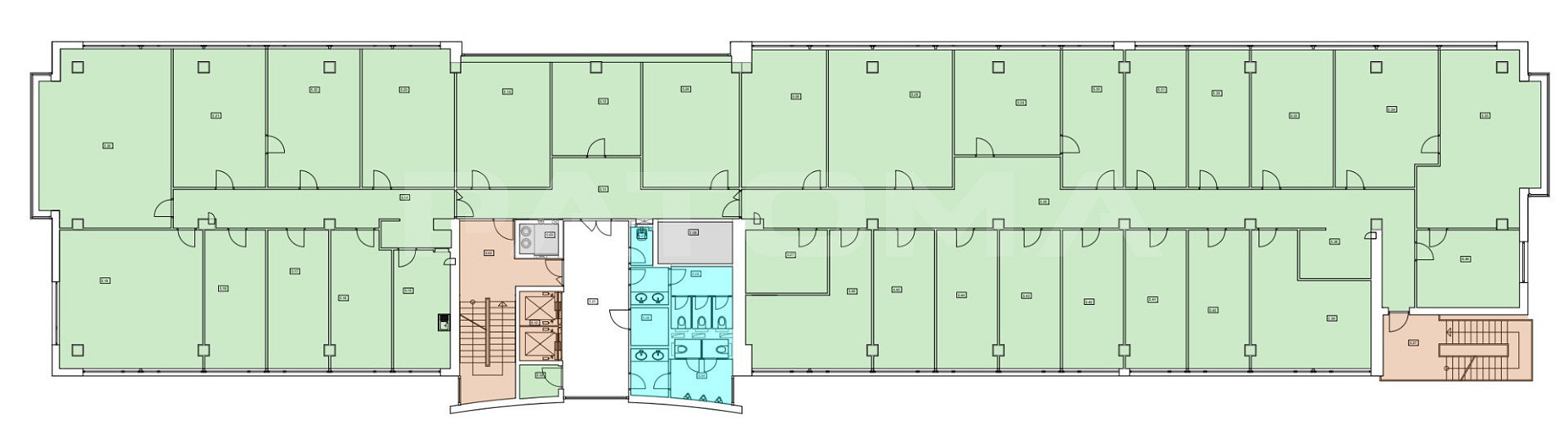Pronájem kanceláře 1 055 m² – fotografie 3