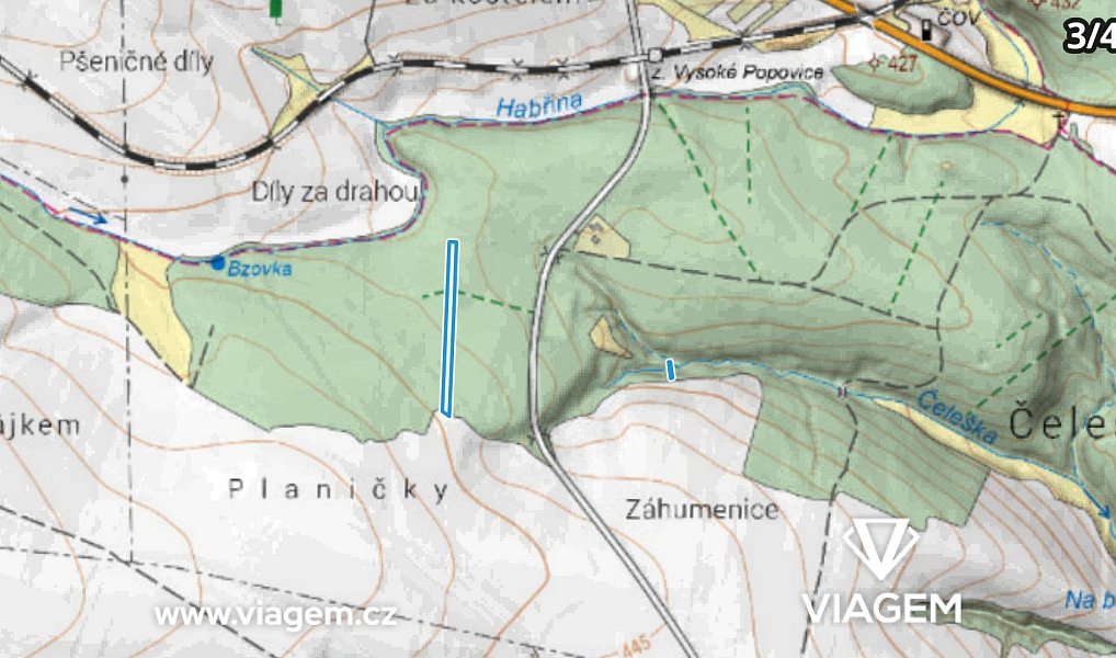 Prodej lesa 4 460 m², Lukovany – náhled fotky 11