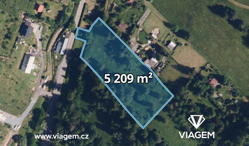 Prodej pozemku, 5209 m², Bruntál, Dlouhá Stráň