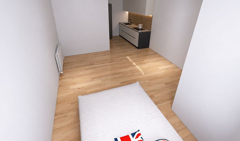 Pronájem bytu 1+kk 30 m², Mělník – náhled fotky 2