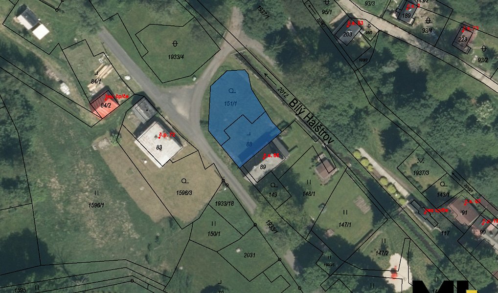 Prodej pozemku, 637 m², Cheb, Aš