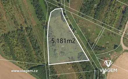 Prodej pole 5 181 m², Třebařov, okres Svitavy