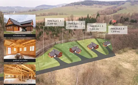 Prodej domu 140 m² s pozemkem 1 300 m², Malá Morava, okres Šumperk