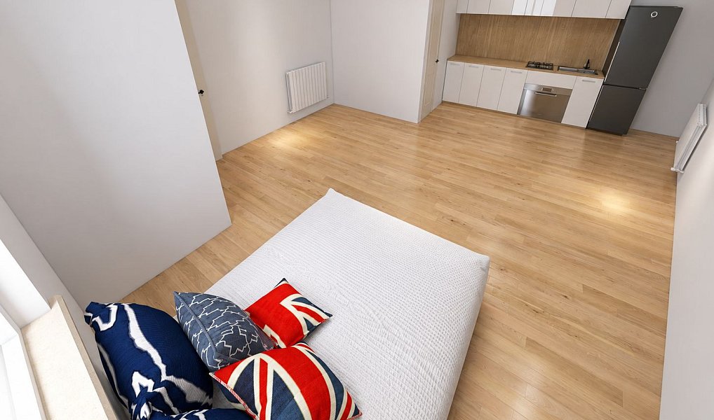Pronájem bytu 1+kk, 40 m², Mělník