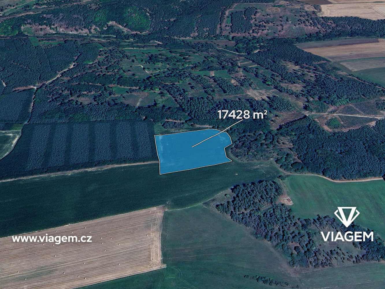 Prodej pole 17 428 m²