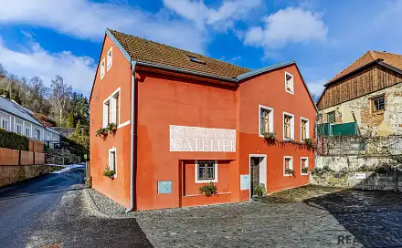 Prodej domu 220 m² s pozemkem 162 m², Spojovací, Český Krumlov - Plešivec