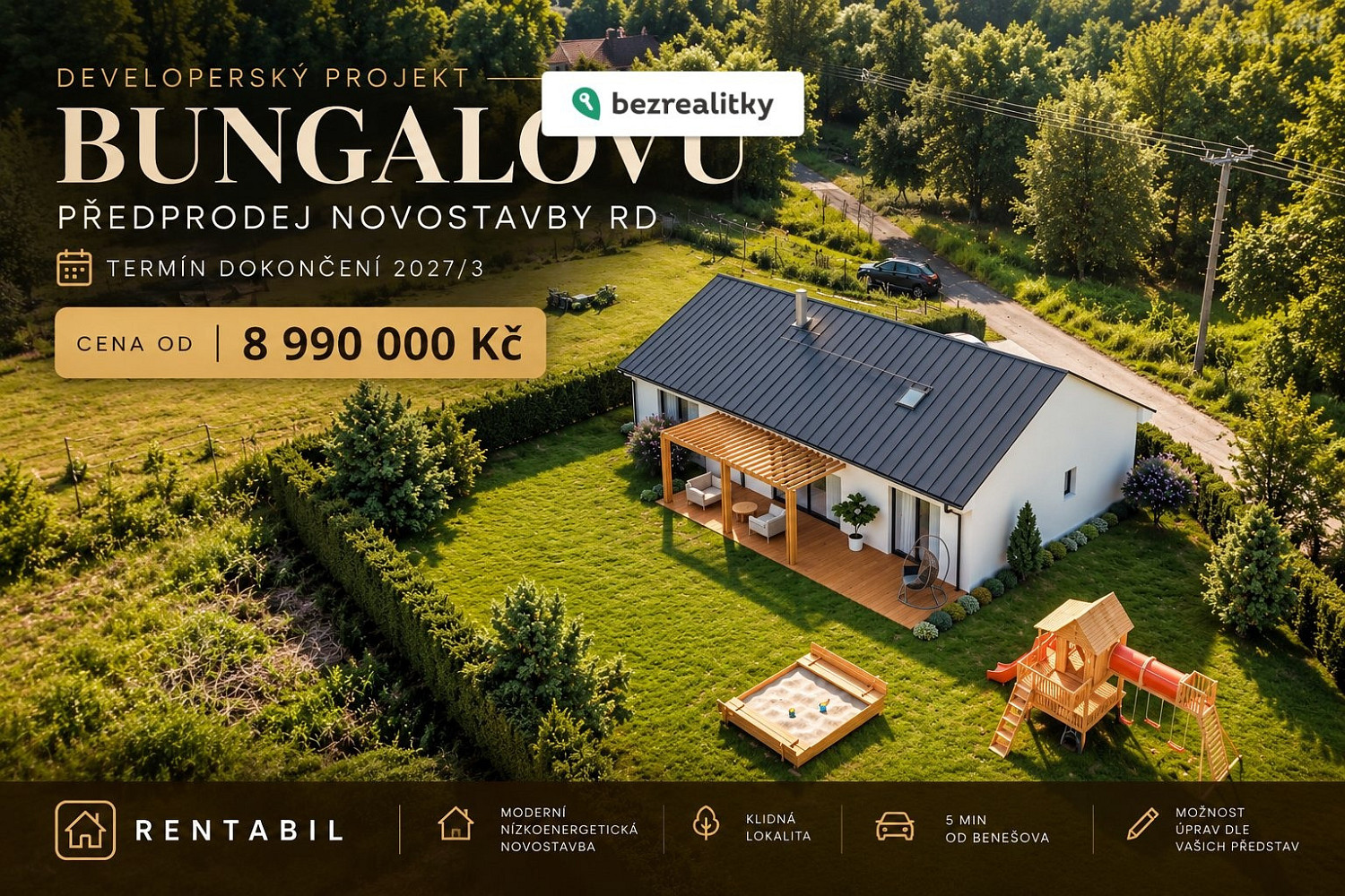 Prodej domu 121 m² s pozemkem 798 m²