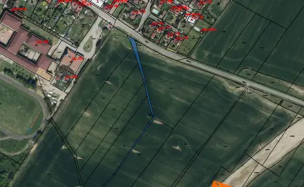 Prodej stavebního pozemku 55 m², Sezemice, okres Pardubice