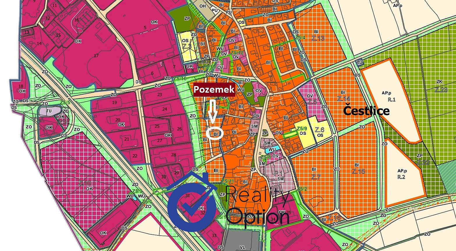 Prodej stavebního pozemku 896 m² – fotografie 4