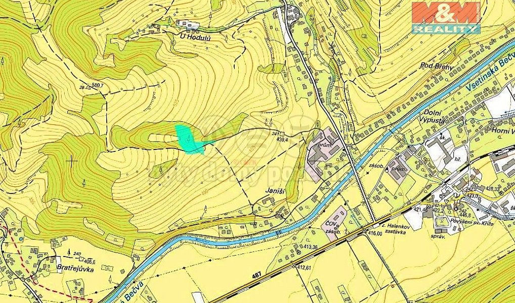 Prodej lesa 8 229 m², Halenkov – náhled fotky 2