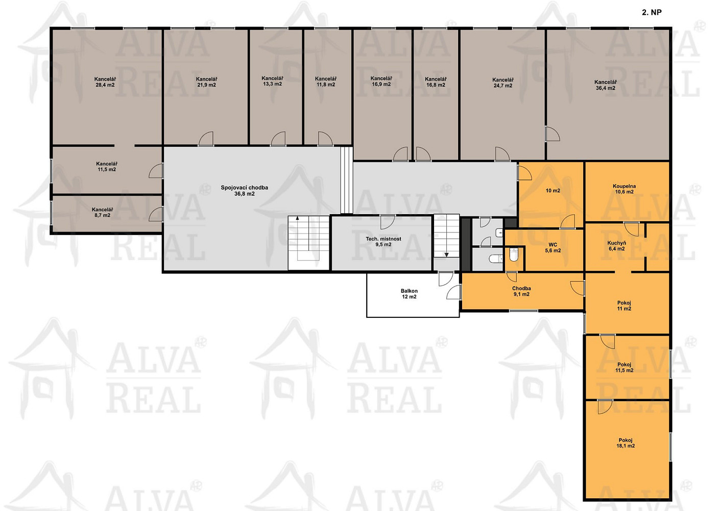 Prodej nájemního domu, činžáku 510 m² – fotografie 3