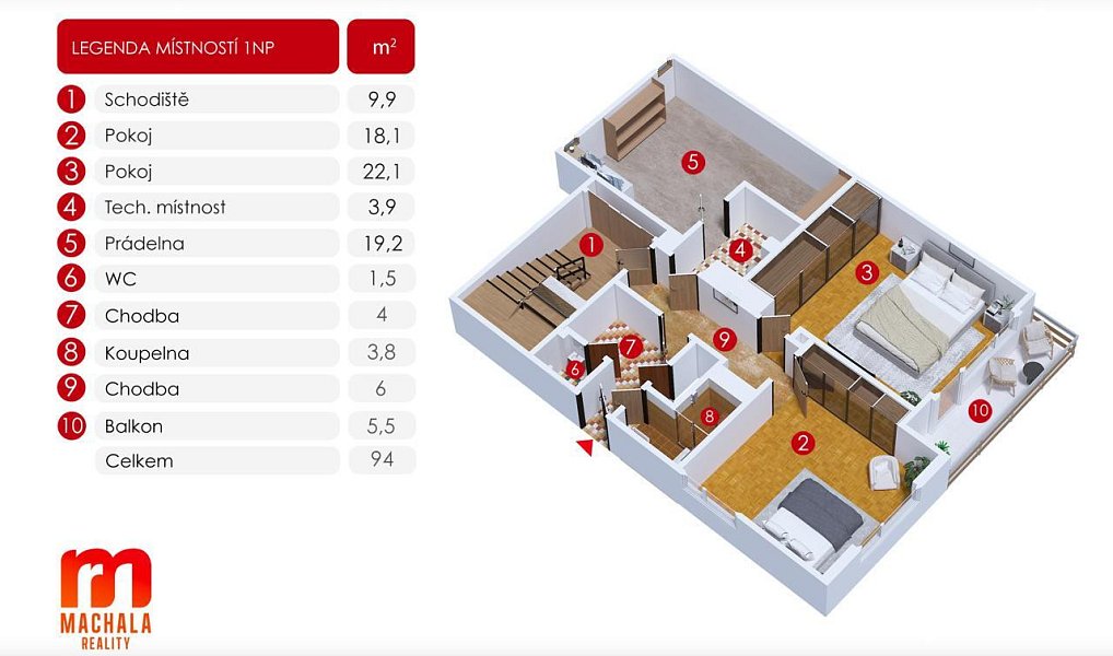 Prodej domu 366 m² s pozemkem 613 m², Luhačovice – náhled fotky 37