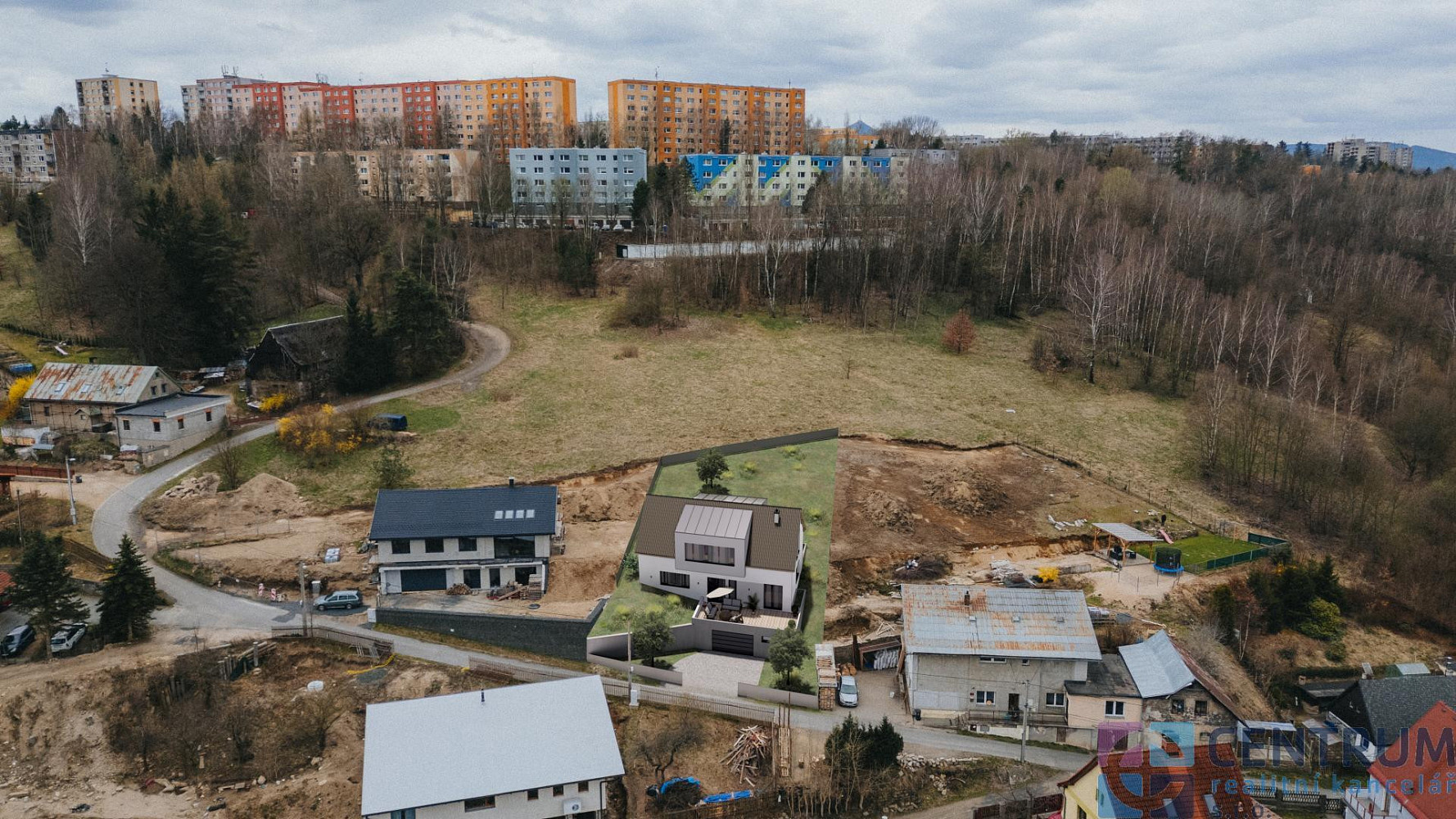 Prodej stavebního pozemku 794 m² – fotografie 4