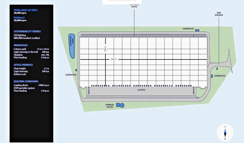 Pronájem skladovacích prostor 5 000 m², Úherce – náhled fotky 8