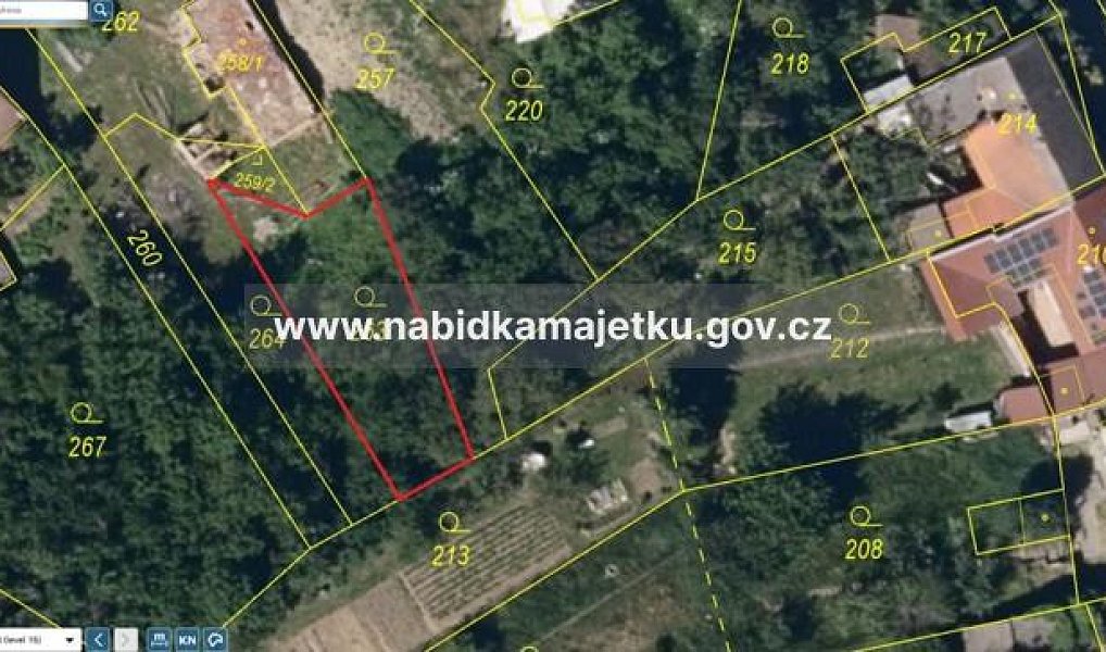 Prodej zahrady, 243 m², Uherské Hradiště