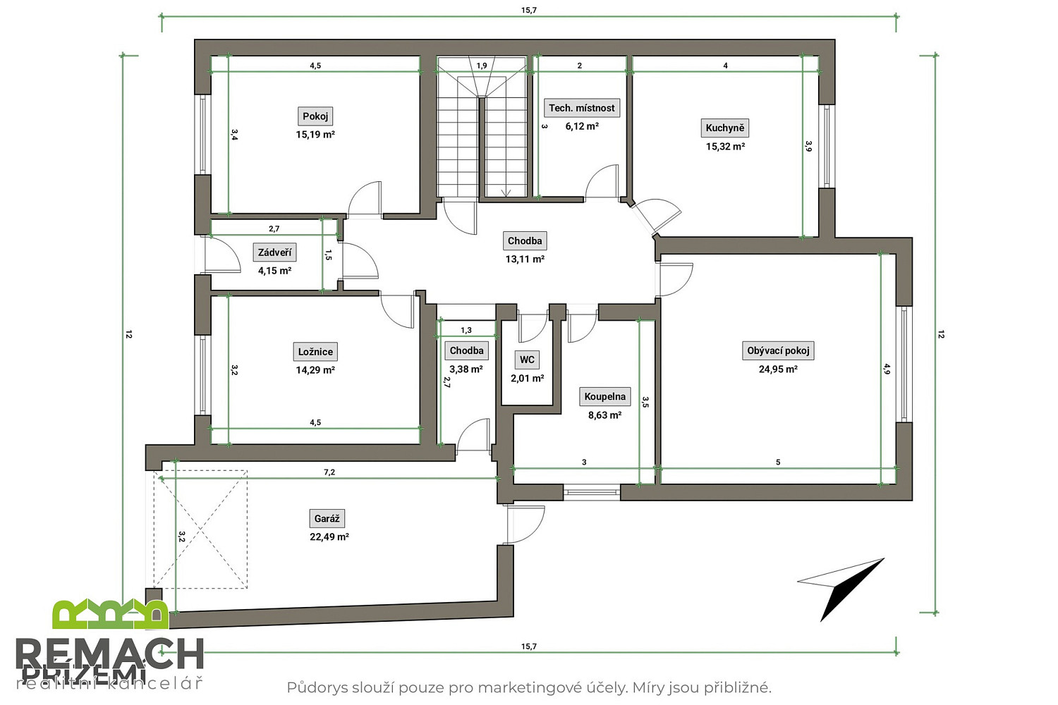 Prodej domu 244 m² s pozemkem 354 m² – fotografie 2