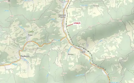 Dražba zahrady 921 m², Valašská Polanka