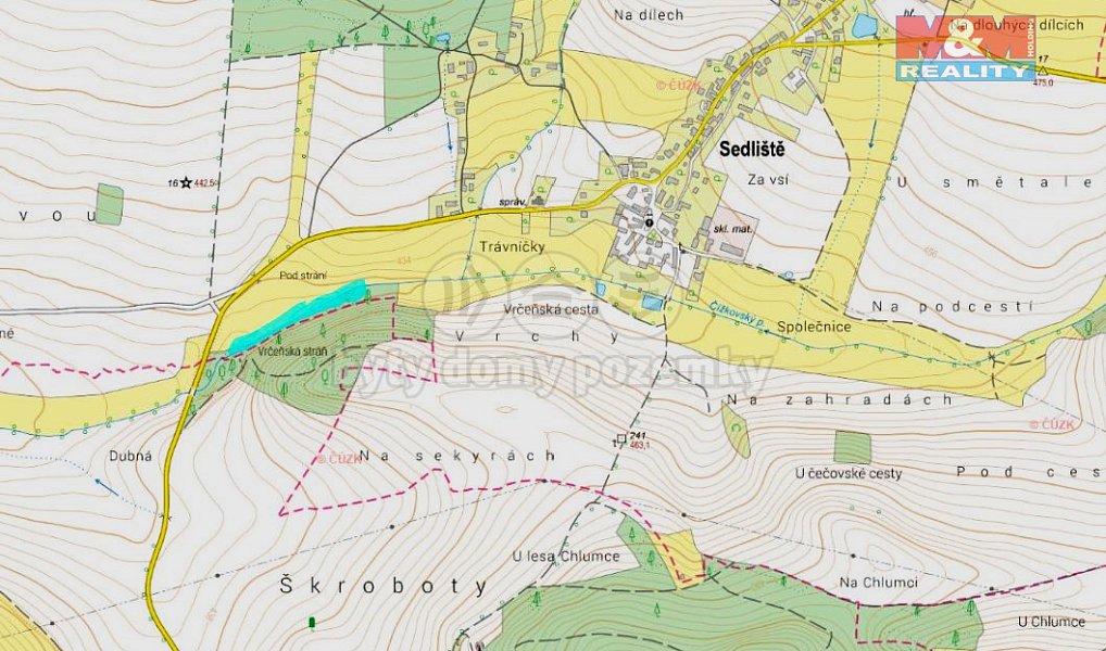Prodej louky 8 352 m², Sedliště – náhled fotky 2