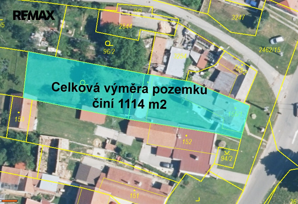 Prodej stavebního pozemku 1 114 m²