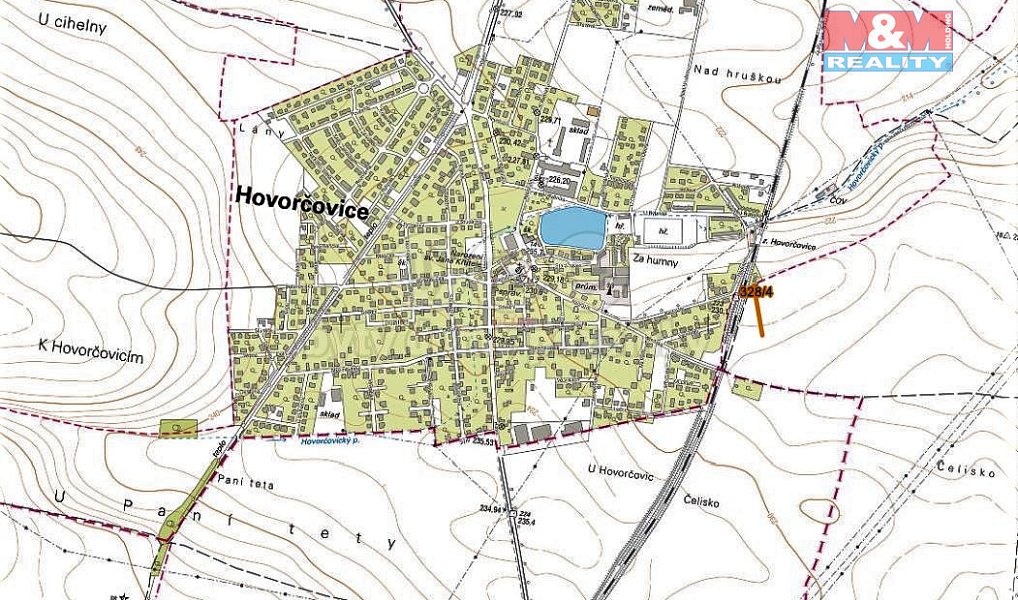 Prodej pole 281 m², Veleň – náhled fotky 2