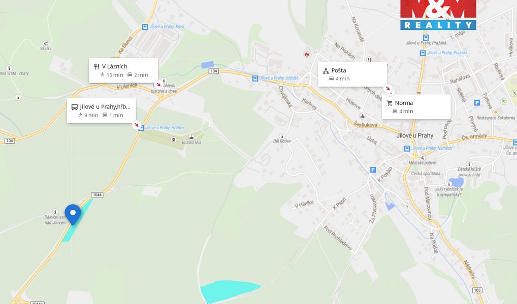Prodej pole 17 829 m², Jílové u Prahy – náhled fotky 11