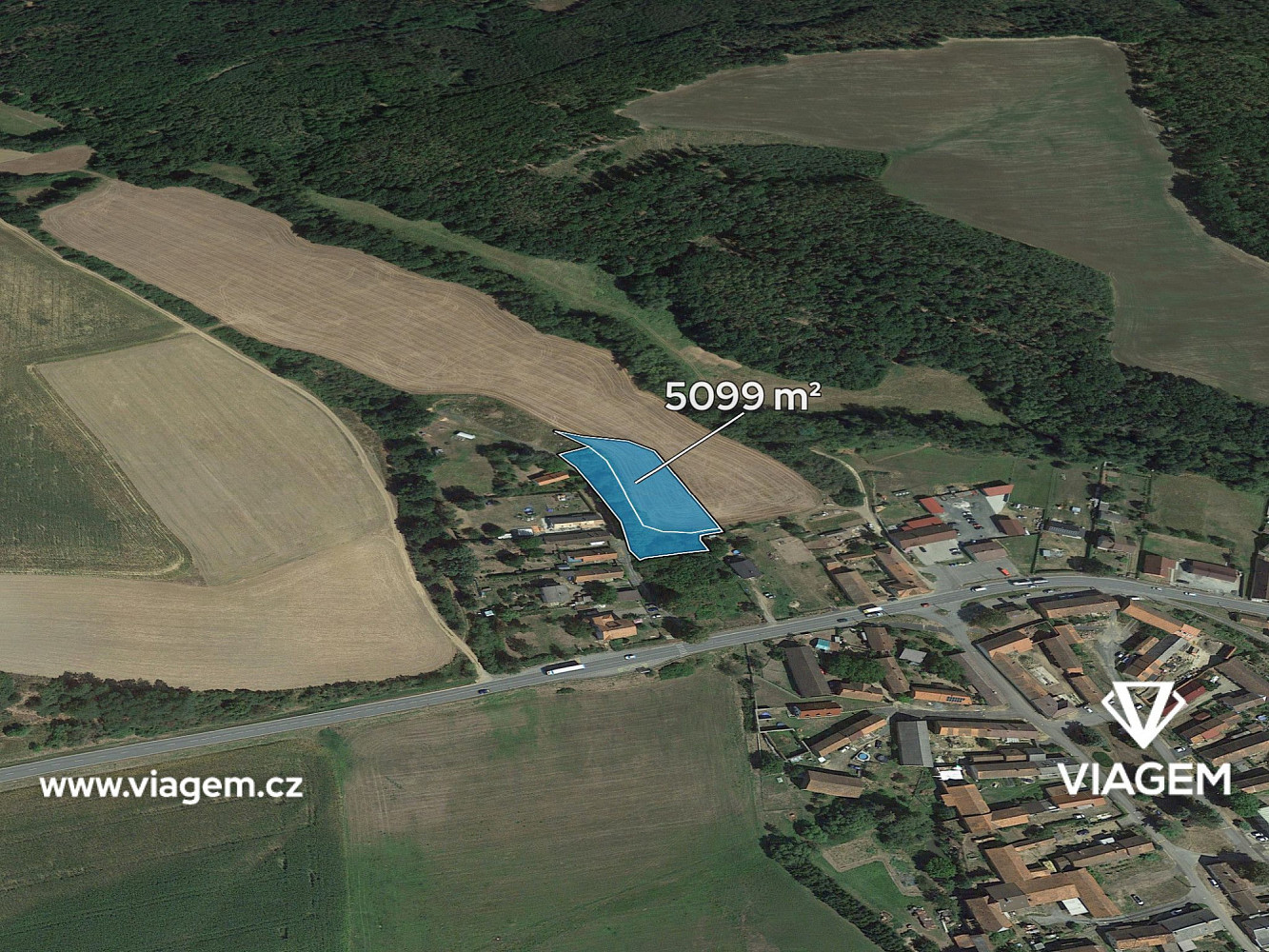 Prodej stavebního pozemku 424 m²