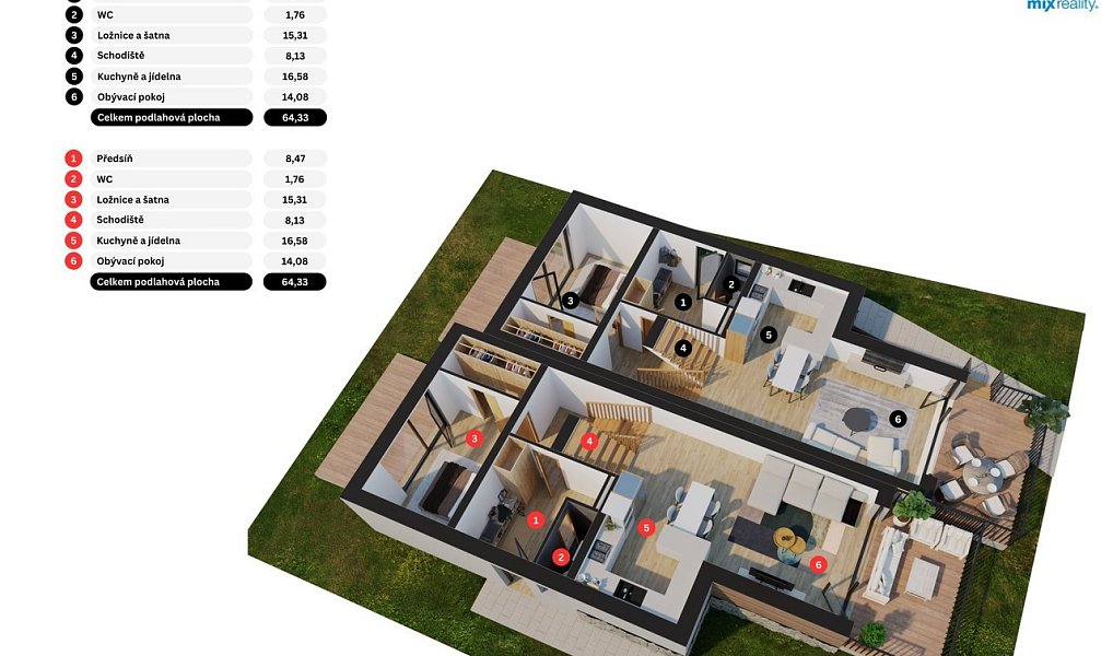 Prodej domu 124 m² s pozemkem 330 m², Zbůch – náhled fotky 5
