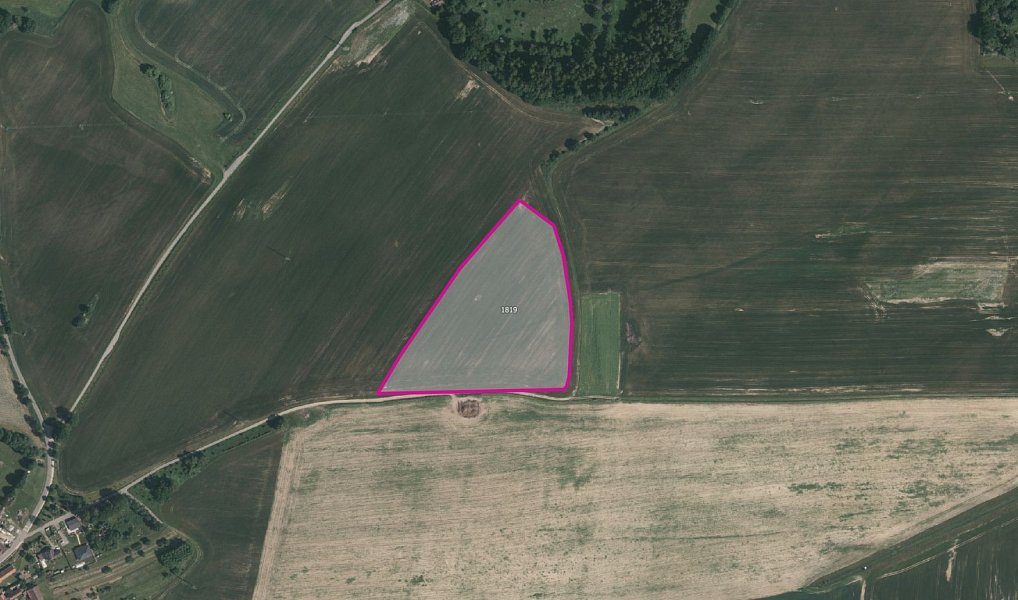 Prodej pozemku, 31044 m², Tábor, Zvěrotice