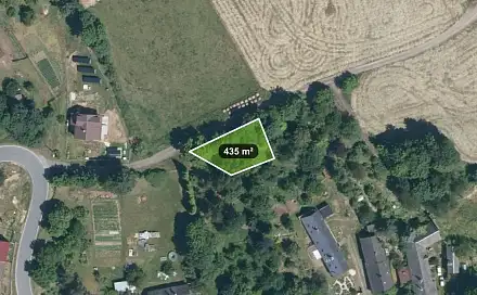 Prodej stavebního pozemku 435 m², Lestkov - Domaslav, okres Tachov