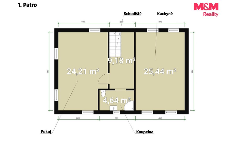 Prodej domu 189 m² s pozemkem 197 m², Králův Dvůr – náhled fotky 8