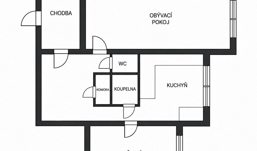 Prodej bytu 2+1 60 m², Praha – náhled fotky 2