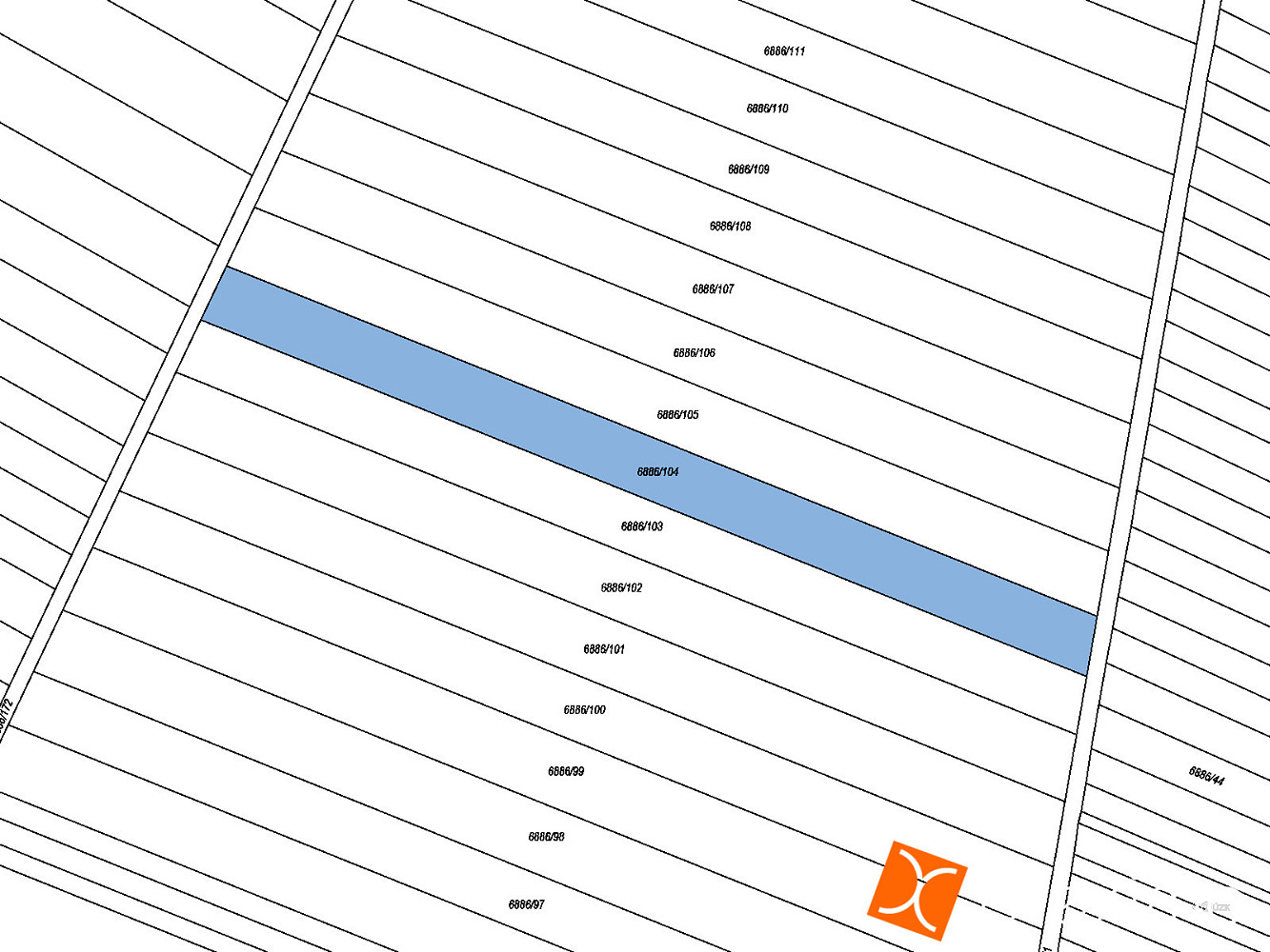 Prodej stavebního pozemku 420 m² – fotografie 2