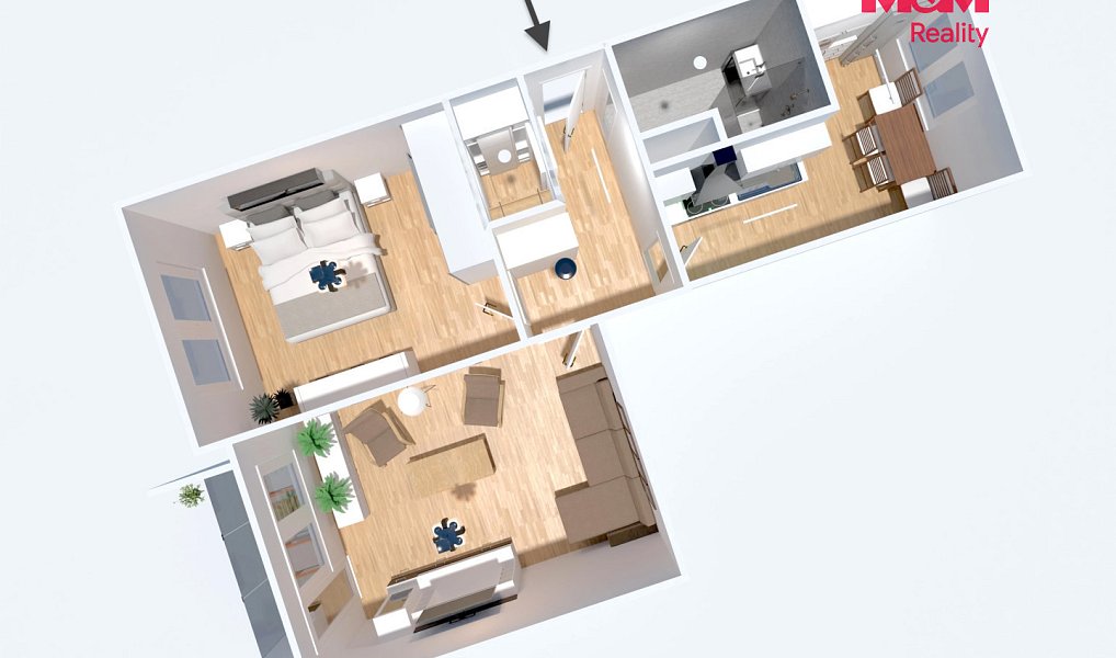 Prodej bytu 2+1 63 m², Ústí nad Labem – náhled fotky 11
