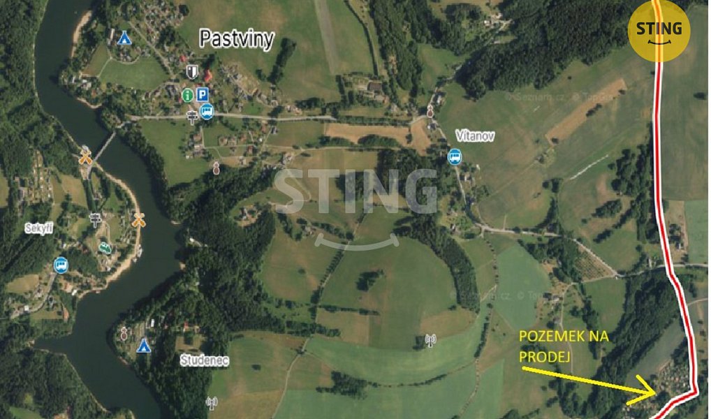 Prodej stavebního pozemku 362 m², Pastviny – náhled fotky 10