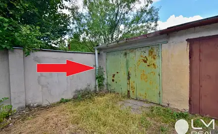 Prodej zděné garáže na vlastním pozemku, 19 m2, Řehořova ulice, Brno - Černovice, Řehořova, Brno - Černovice