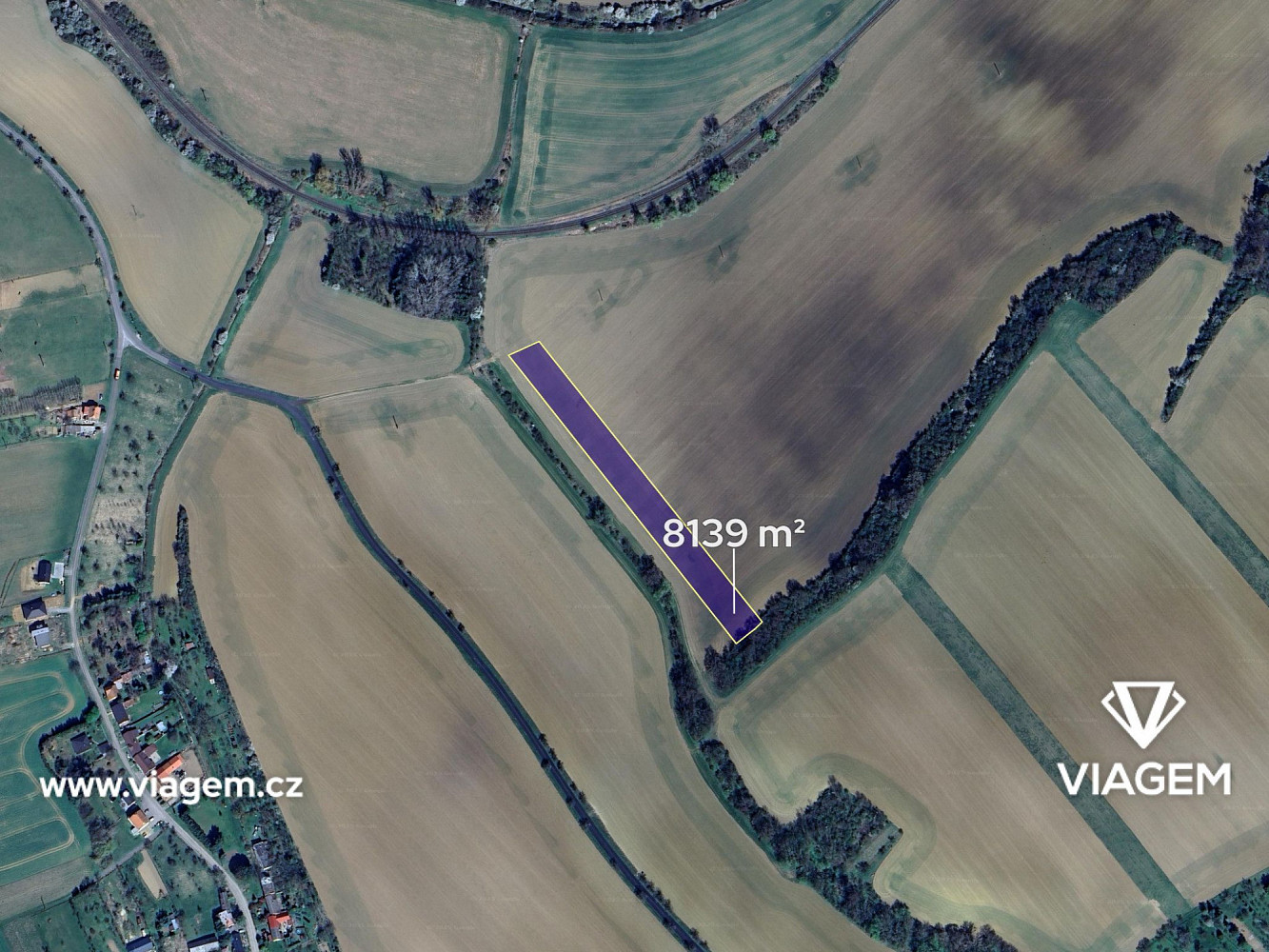 Pole 8 139 m², Podíl 17 % o výměře 1 357 m² – pohled 2