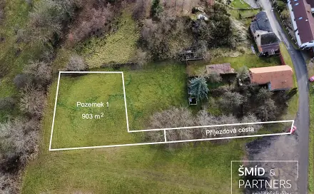 Prodej stavebního pozemku 903 m², Křesetice, okres Kutná Hora