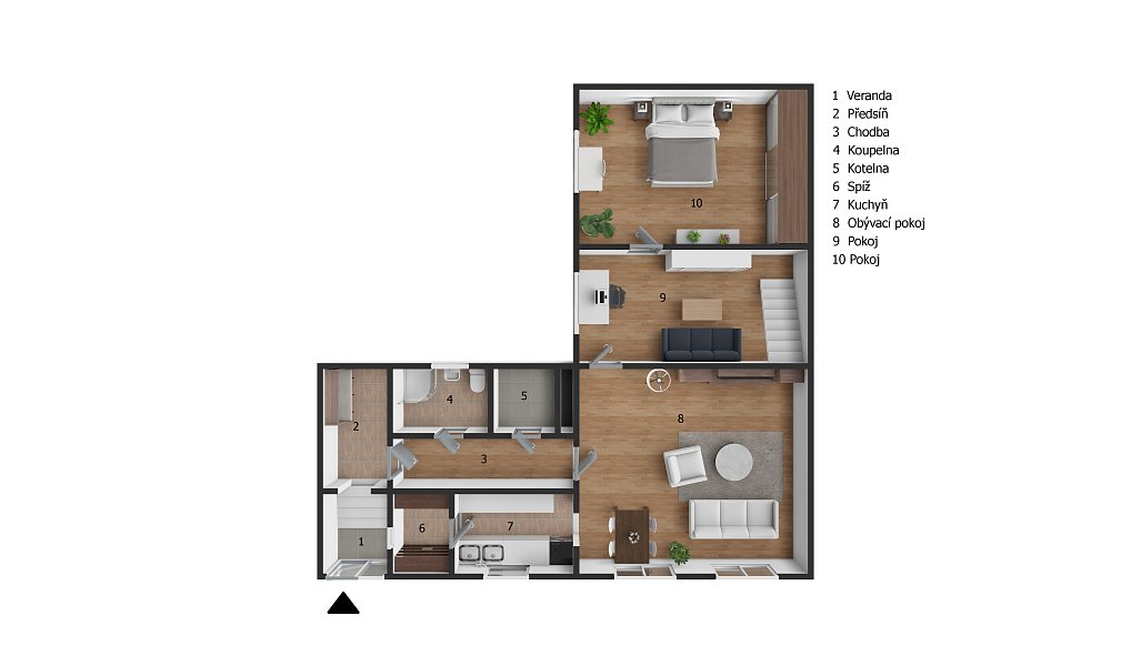 Prodej domu 220 m² s pozemkem 1 376 m², Bernartice – náhled fotky 44