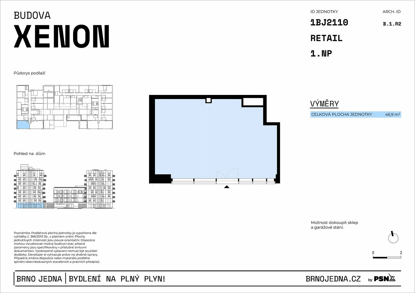 Prodej obchodních prostor 47 m² — photo 2