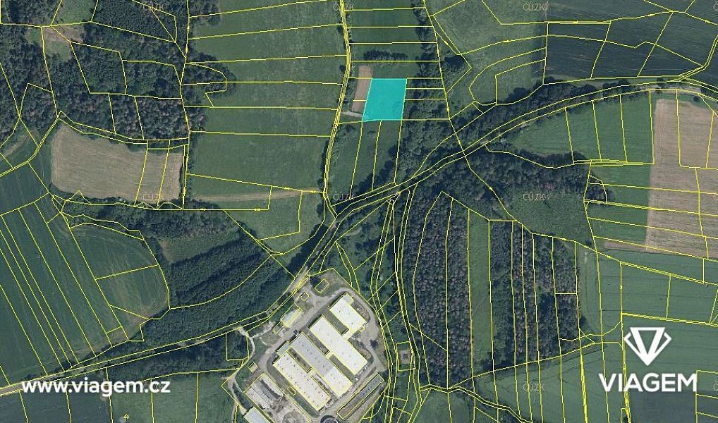 Prodej zahrady 2 074 m², Neveklov – náhled fotky 3