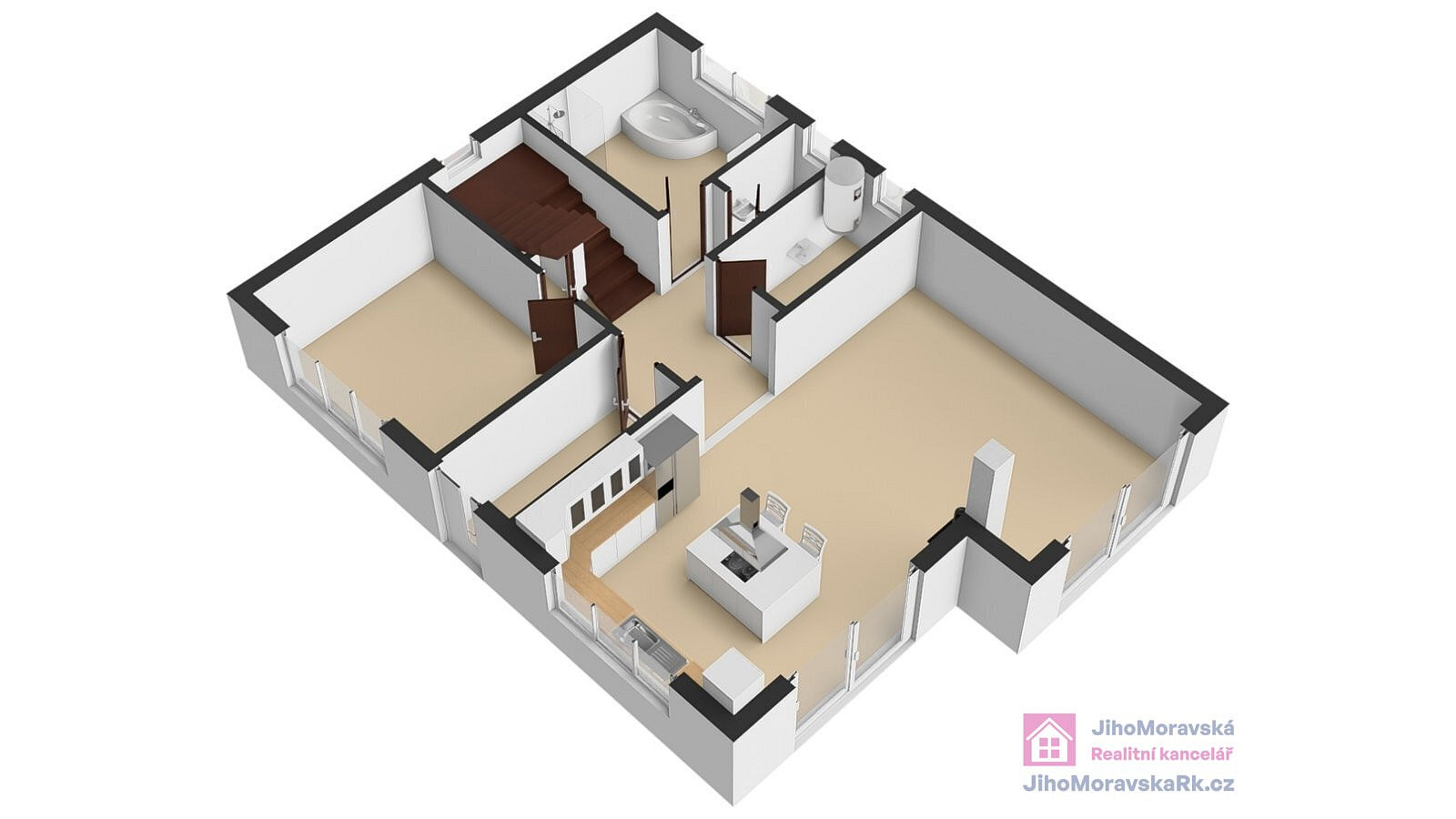Prodej domu 252 m² s pozemkem 1 211 m² – pohled 4
