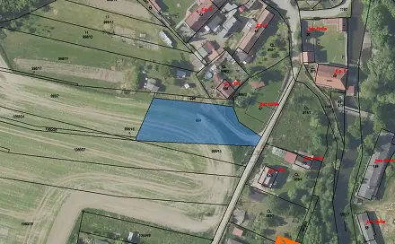 Prodej pole 378 m², Vlastějovice, okres Kutná Hora