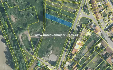 Prodej louky 1 459 m², Chropyně, okres Kroměříž